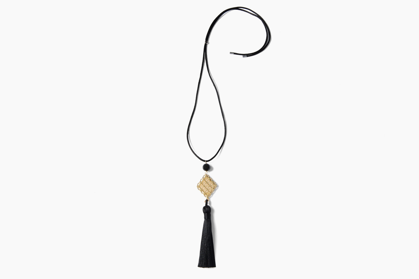 Silk Tassel Necklace