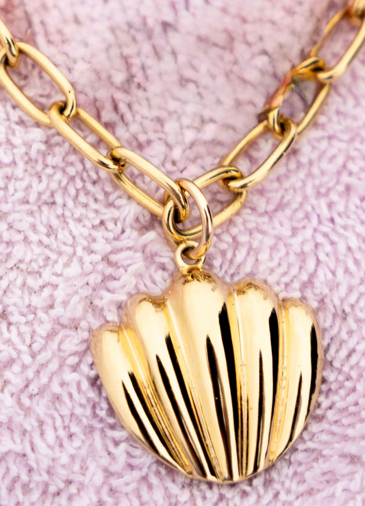 Vintage Shell Charm