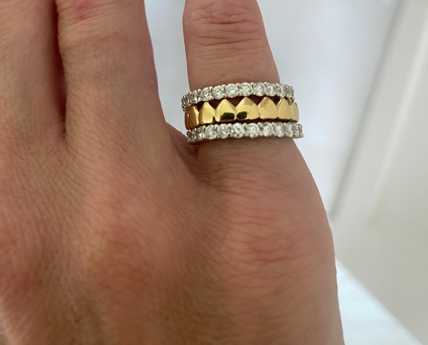 Vintage Hearts Ring