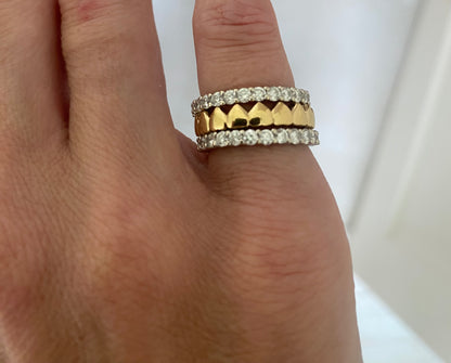 Vintage Hearts Ring
