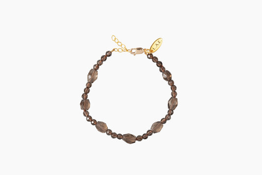 Multi Smoky Quartz Bracelet