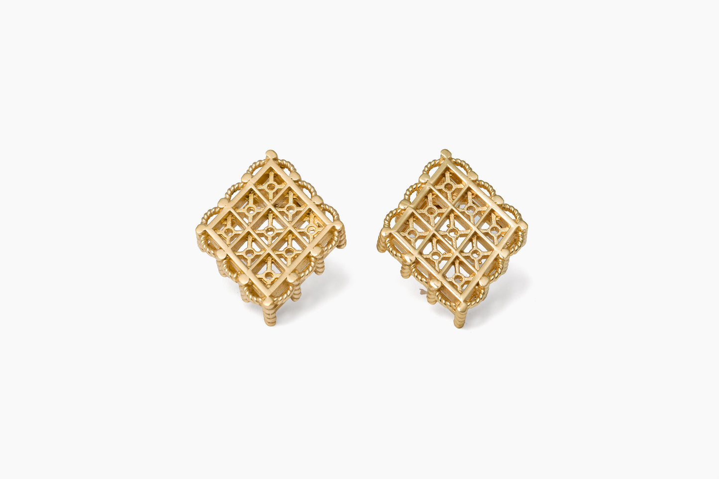 Diamond Shaped Earrings