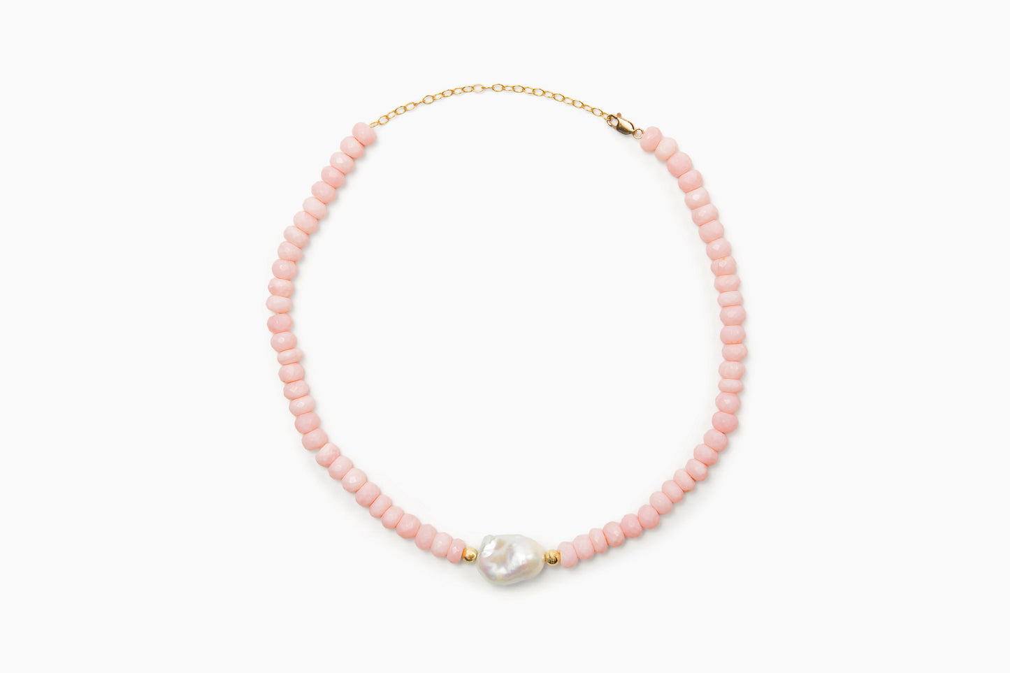 Pink Opal Necklace
