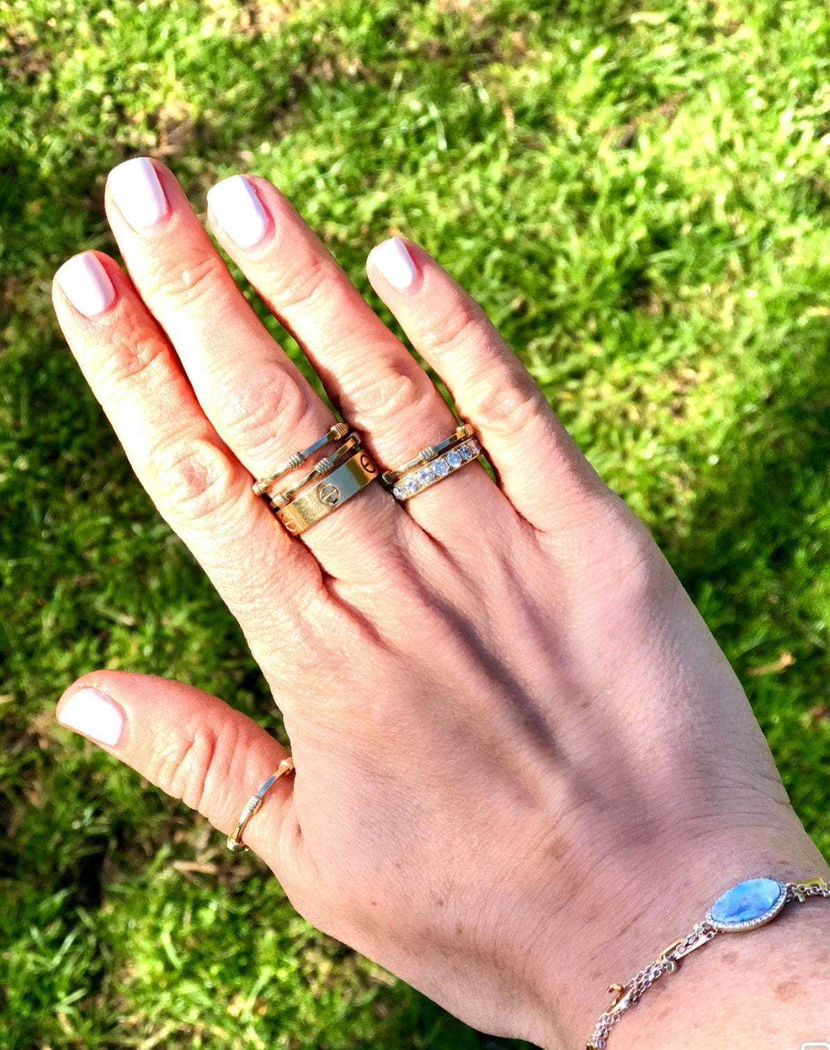 Stacking Coil Ring in Gold