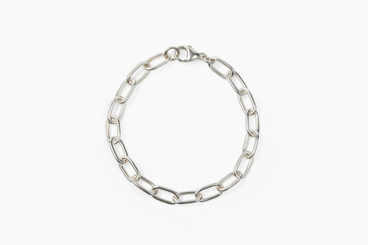 Silver Pop Chain Bracelet