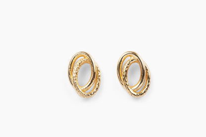 Oval Link Earrings