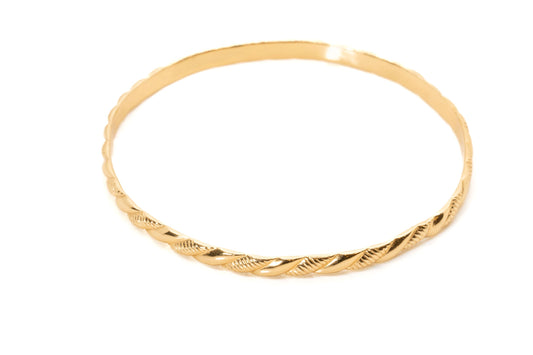 Gold Bangle Bracelet