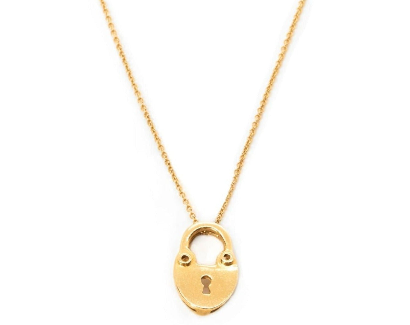 Gold Locket on Chain