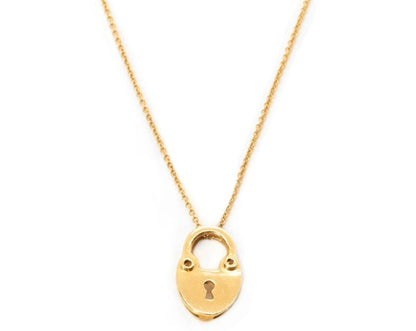 Gold Locket on Chain