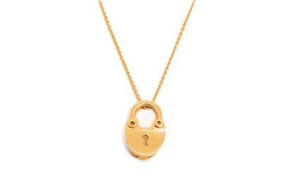 Gold Locket on Chain